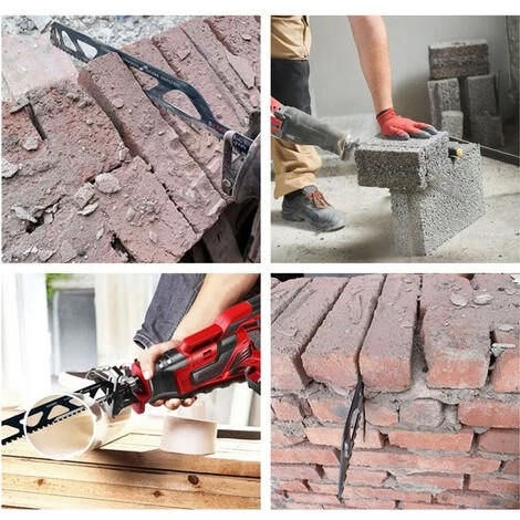 MERKMAK Lame De Scie En Alliage Dur Pour Couper Le Bois, Le Ciment Et La Brique Lames De Scie Alternative Pour Scie Sabre 505Mm 5 MERKMAK Lame De Scie En Alliage Dur Pour Couper Le Bois, Le Ciment Et La Brique Lames De Scie Alternative Pour Scie Sabre 505Mm – Image 5