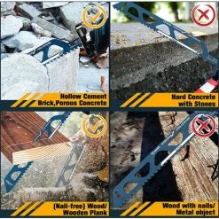 MERKMAK Lame De Scie En Alliage Dur Pour Couper Le Bois, Le Ciment Et La Brique Lames De Scie Alternative Pour Scie Sabre 305Mm -Outlet Scie à main et lames de scie Store 55075889 3