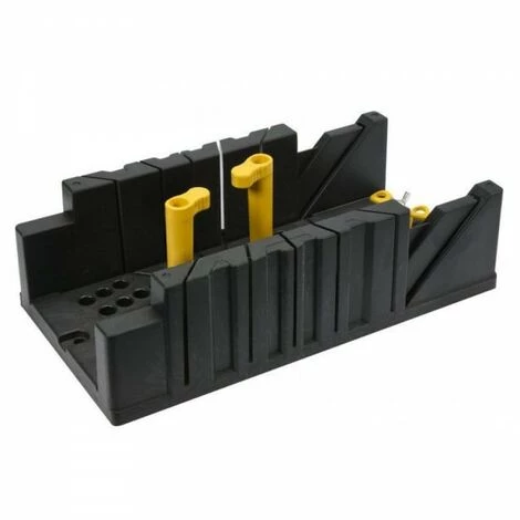 JARDIBRICODECO Boîte à Onglets En Plastique 4.5'' 325mm E 1 JARDIBRICODECO Boîte à Onglets En Plastique 4.5'' 325mm E