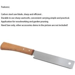 Fei Yu Scie à La Main Petite Main Scie Scie 12 Pouces Mini Scie à Main Avec Poignée De Bois De Bois à Dents -Outlet Scie à main et lames de scie Store 55600083 3