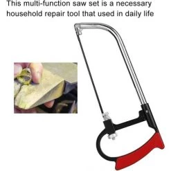 BRIDAY Arc De Scie Multifonction, Fabrication De Bijoux De Scie à Main Domestique Traitement Outil De Coupe De Bois Manuel -Outlet Scie à main et lames de scie Store 55900659 3