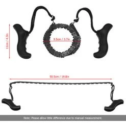 SUPERSELLER Scie à Chaîne Pliante Tronçonneuse Dentelée Scie à Fil D'acier Manuelle Camping Randonnée Chasse Outil De Survie D'urgence -Outlet Scie à main et lames de scie Store 56091461 5