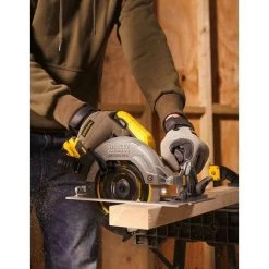 STANLEY FATMAX V20 Scie Circulaire STANLEY FatMax SFMCS550B (Machine Seule) -Outlet Scie à main et lames de scie Store 56345613 5