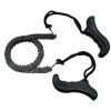 FR-LIFE Tronçonneuse De Poche,BR-Vie Scie à Main De Survie, Scie à Chaîne Manuelle En Métal Léger Portable Accessoire De Survie D'urgence En Plein Air