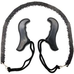 FR-LIFE Tronçonneuse De Poche,BR-Vie Scie à Main De Survie, Scie à Chaîne Manuelle En Métal Léger Portable Accessoire De Survie D'urgence En Plein Air -Outlet Scie à main et lames de scie Store 57555429 5