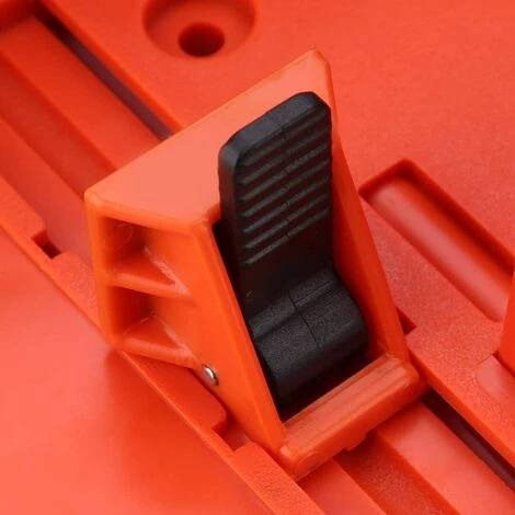 IRISFR Boîte à Onglets De Serrage 35 Cm En Plastique Pour Scie à La Main, Scie à Main, Outil De Coupe Du Bois Avec Pince,orange, Une Pièce,Lilaris 4 IRISFR Boîte à Onglets De Serrage 35 Cm En Plastique Pour Scie à La Main, Scie à Main, Outil De Coupe Du Bois Avec Pince,orange, Une Pièce,Lilaris – Image 4