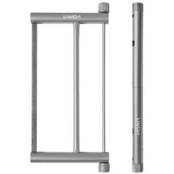 Lixada Scie à Bois Pliante Multifonctionnelle En Alliage D'Aluminium Scie à Main Portable Mini Scie à Bucket De Jardin Pour Le Travail Du Bois Jardinage Outils à Main De Survie En Plein Air Avec Pochette - Gris -Outlet Scie à main et lames de scie Store 57923209 2