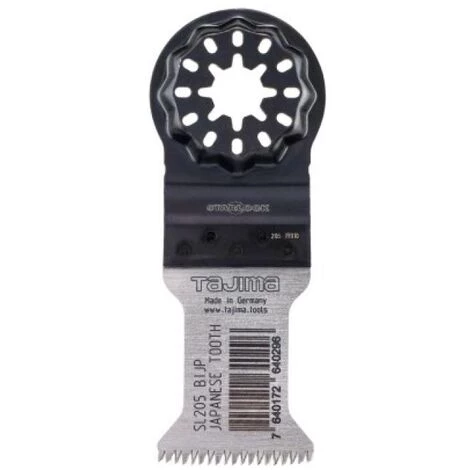 TAJIMA Lame Scie Oscillant BI METAL BOIS DENTURE JAPONAISE 50x65mm Boite De 30 1 TAJIMA Lame Scie Oscillant BI METAL BOIS DENTURE JAPONAISE 50x65mm Boite De 30