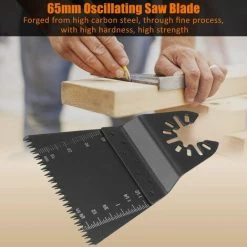 CHANCEY Lames D'outils Oscillantes,SEMAket 5 Pièces 65mm Lames De Scie Multi-outils Oscillantes Kit De Lames De Scie Universelles à Dégagement Rapide Métal Bois Plastique Oscillant 7 CHANCEY Lames D'outils Oscillantes,SEMAket 5 Pièces 65mm Lames De Scie Multi-outils Oscillantes Kit De Lames De Scie Universelles à Dégagement Rapide Métal Bois Plastique Oscillant -Outlet Scie à main et lames de scie Store 59283751 3