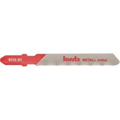 KWB Lames De Scies Sauteuses, Pour Le Travail Du Métal, HSS, Moyen - 611220