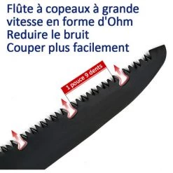 MERKMAK Scie A Main Pliante A Lame Extra Longue Robuste SK5 250mm Pour Jardin, Taille Et Coupe Des Branches Camping 7 MERKMAK Scie A Main Pliante A Lame Extra Longue Robuste SK5 250mm Pour Jardin, Taille Et Coupe Des Branches Camping -Outlet Scie à main et lames de scie Store 59662163 3