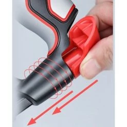 AIRAJ Cadre De Scie à Métaux, Avec 7 Lames De Scie En Acier, Cadre Réglable, Scie à Métaux Portative Avec Lame Interchangeable, Scie à Métaux Pour Couper Le Bois, L'acier, Les Tuyaux En PVC, La Viande Congelée (lourd). -Outlet Scie à main et lames de scie Store 59894806 4