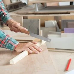 PERLE RARE Petite Scie à Main, Scie à Bois 12 Pouces Mini Bois Scie à Traction Domestique Précise Pour L'élagage De Jardin Menuiserie -Outlet Scie à main et lames de scie Store 60256215 4