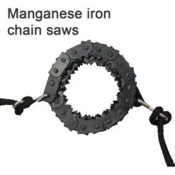 MODOU Scie à Fil Portable Extérieure Tirée à La Main Camping Poche Survie Tronçonneuse Jardin Scie à Main EDC Scie à Main Outil-scie Forte Dents Pointues Camping Randonnée Chasse Jardinage Extérieur D'urgence Noir -Outlet Scie à main et lames de scie Store 60361632 4