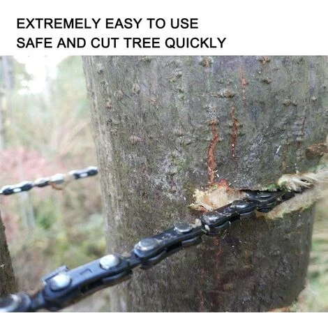 ABCRITAL Scie À Glissière À Main De Poche Portable En Plein Air 11/33 Dents 24 Pouces Camping Survie Tronçonneuse Jardin Journalisation Fil Scie Outil Noir Style 1 4 ABCRITAL Scie À Glissière À Main De Poche Portable En Plein Air 11/33 Dents 24 Pouces Camping Survie Tronçonneuse Jardin Journalisation Fil Scie Outil Noir Style 1 – Image 4