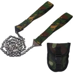 NAXUNNN Tronçonneuse De Poche à Chaîne De Sauvetage Avec Poignée Chaîne Pliante Scie à Main Rapide Coupe Du Bois Et Des Arbres