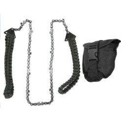 NAXUNNN Tronçonneuse Scie à Main Avec Poignées De Corde Parachute - Multifonction Trousse En Nylon, Câble Scie