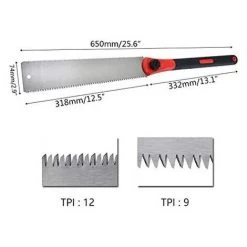 BENOBBY KIDS Scie à Main Scie à Main Japonaise Lame Flexible Remplaçable à Double Tranchant Scie à Main Pour Le Travail Du Bois -Outlet Scie à main et lames de scie Store 60720977 3