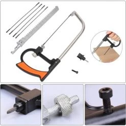 Yoouyida Ensemble De Scie à Métaux, Ensemble De Scies à Main Polyvalentes, Mini Scies à Archet 7 En 1, Ensemble De Scies à Main Magic Universal, Scie à Carreaux En Bois -Outlet Scie à main et lames de scie Store 61083739 3