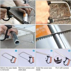 Yoouyida Ensemble De Scie à Métaux, Ensemble De Scies à Main Polyvalentes, Mini Scies à Archet 7 En 1, Ensemble De Scies à Main Magic Universal, Scie à Carreaux En Bois -Outlet Scie à main et lames de scie Store 61083739 5