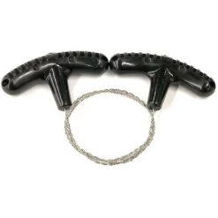 STARLIGHT Scie De Poche En Acier Inoxydable, SL.GT 68 Cm De Longueur Totale, Scie à Fil Amélioré Pour Bois Et Plastique(BLACK)