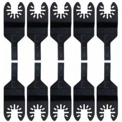 Universal Vibration Accessories Lame De Scie Noire 10 Mm 10 Pièces FUIENKO