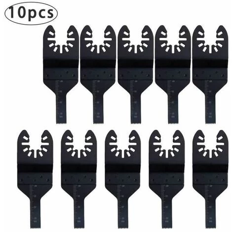 Universal Vibration Accessories Lame De Scie Noire 10 Mm 10 Pièces FUIENKO 3 Universal Vibration Accessories Lame De Scie Noire 10 Mm 10 Pièces FUIENKO – Image 3