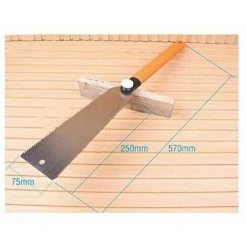 FOZIY Scie Japonaise Scie Japonaise Tranchante Pour La Coupe De Bambou, Bois, Tuyau, Longueur 250mm (Scie)，Fonepro -Outlet Scie à main et lames de scie Store 63838580 3