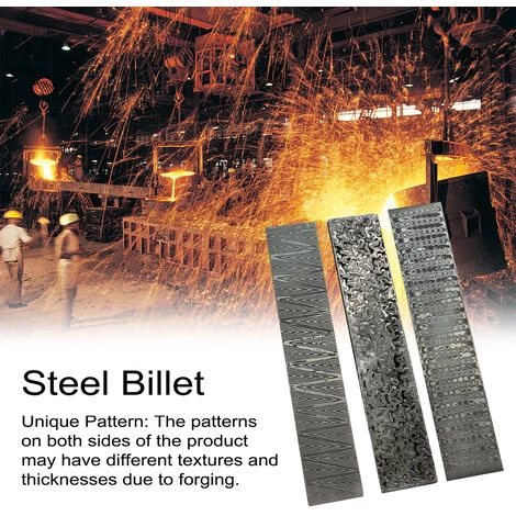 SUPERSELLER Coupeur En Acier à Motifs De Billettes En Acier De Damas Faisant Des Matériaux De Forgeage D'embryon De Barre Trempés Lissés Pour Le Matériel Polyvalent De Bricolage De Coupeur à La Maison - Modèle D'armure 3 SUPERSELLER Coupeur En Acier à Motifs De Billettes En Acier De Damas Faisant Des Matériaux De Forgeage D'embryon De Barre Trempés Lissés Pour Le Matériel Polyvalent De Bricolage De Coupeur à La Maison - Modèle D'armure – Image 3