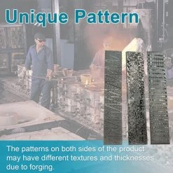 SUPERSELLER Coupeur En Acier à Motifs De Billettes En Acier De Damas Faisant Des Matériaux De Forgeage D'embryon De Barre Trempés Lissés Pour Le Matériel Polyvalent De Bricolage De Coupeur à La Maison - Modèle D'armure 8 SUPERSELLER Coupeur En Acier à Motifs De Billettes En Acier De Damas Faisant Des Matériaux De Forgeage D'embryon De Barre Trempés Lissés Pour Le Matériel Polyvalent De Bricolage De Coupeur à La Maison - Modèle D'armure -Outlet Scie à main et lames de scie Store 63860912 4