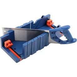 HEGUYEY Boîte à Onglets De Serrage, Boîte De Scie à Onglet Réglable Pour Couper Les Plinthes (sans Lame)