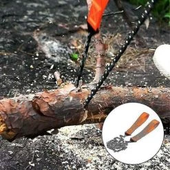 LTS FAFA Scie à Chaîne à Corde Scie à Chaîne à Glissière à Main D'urgence Pour Voyage En Plein Air -Outlet Scie à main et lames de scie Store 64192308 4