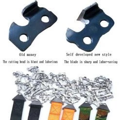 MONLY Scie à Glissière Extérieure, Scie Forestière En Acier Au Manganèse, Scie à Chaîne De Poche D'urgence Sur Le Terrain -Outlet Scie à main et lames de scie Store 64308564 5