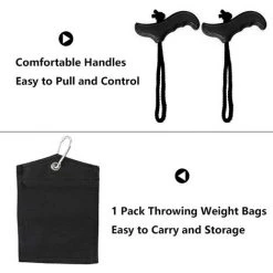 JUNJUN Tronçonneuse Scie à Main Pour Haute Branche Avec 62 Lames Chaîne Scie Longue De 48 Pouces Et Deux Cordes De 7.2M, Facile Pour Couper La Branche Haute à 9M -Outlet Scie à main et lames de scie Store 64685925 5