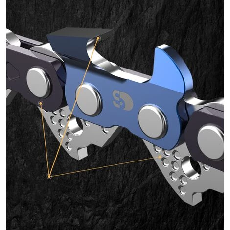 CATHERINE Chaine De Poche, Chaîne Pliante, Outil Extérieur Pliable 3/8 Dents Denses 34 Section 33 Scie Dent Pour Le Camping, Scie à Glissière à La Main, Outils à Commande Manuelle(vert Foncé) 2 CATHERINE Chaine De Poche, Chaîne Pliante, Outil Extérieur Pliable 3/8 Dents Denses 34 Section 33 Scie Dent Pour Le Camping, Scie à Glissière à La Main, Outils à Commande Manuelle(vert Foncé) – Image 2