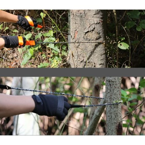 CATHERINE Chaine De Poche, Chaîne Pliante, Outil Extérieur Pliable 3/8 Dents Denses 34 Section 33 Scie Dent Pour Le Camping, Scie à Glissière à La Main, Outils à Commande Manuelle(vert Foncé) 4 CATHERINE Chaine De Poche, Chaîne Pliante, Outil Extérieur Pliable 3/8 Dents Denses 34 Section 33 Scie Dent Pour Le Camping, Scie à Glissière à La Main, Outils à Commande Manuelle(vert Foncé) – Image 4