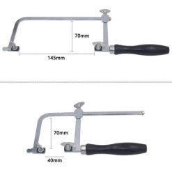 MONLY - Scie à Bijoux à Cadre Réglable - 144 Lames - Kit De Fabrication De Bijoux Professionnel 7 MONLY - Scie à Bijoux à Cadre Réglable - 144 Lames - Kit De Fabrication De Bijoux Professionnel -Outlet Scie à main et lames de scie Store 65176948 3