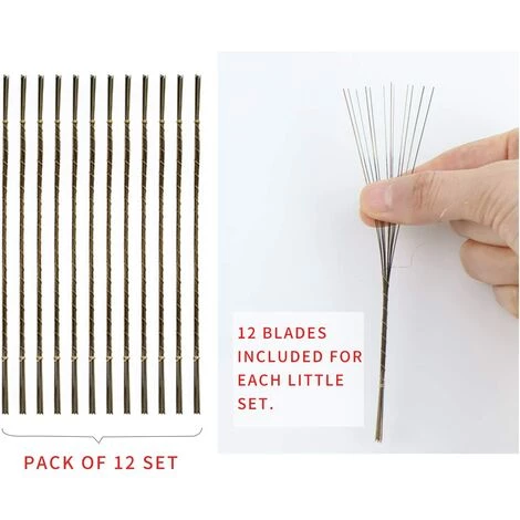 MONLY - Scie à Bijoux à Cadre Réglable - 144 Lames - Kit De Fabrication De Bijoux Professionnel 5 MONLY - Scie à Bijoux à Cadre Réglable - 144 Lames - Kit De Fabrication De Bijoux Professionnel – Image 5