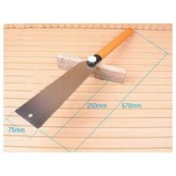 Scie Japonaise Ryoba Scie Japonaise Tranchante Pour La Coupe De Bambou, Bois, Tuyau, Longueur 250mm (Scie) S'arêern -Outlet Scie à main et lames de scie Store 65364745 3