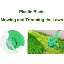 BDD Lame De Scie épaissie Allongée Pour Tondeuse à Gazon électrique Au Lithium Rechargeable (10 Pièces Noires) -Outlet Scie à main et lames de scie Store 65374317 4