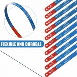 BDD Lames De Scie à Métaux à Haute Teneur En Carbone Lames De Scie à Métaux à Main Lames De Scie à Métaux à Main (20 Pièces) -Outlet Scie à main et lames de scie Store 65375673 4