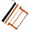 LIFCAUSAL Scie à Bois Pliante Multifonctionnelle En Alliage D'aluminium Scie à Main Portable Mini Scie à Buck De Jardin Pour Le Travail Du Bois Jardinage Outils à Main De Survie En Plein Air Avec Pochette Orange