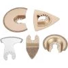 DONTODENT 5pcs Kit D'accessoires Pour Lames De Scie Multi-outils Accessoires Pour Outils Oscillants Multifonctions Lame De Scie Pour Le Ponçage, Le Meulage Et La Coupe