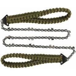 TANèTUE Portatif Tronçonneuse Scie à Main Avec Poignées De Corde Parachute Multifonction Trousse En Nylon, Câble Scie Pour La Survie Gear, Le Camping, La Chasse.