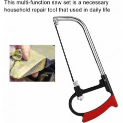 TANèTUE Arc De Scie Multifonction, Fabrication De Bijoux De Scie à Main Domestique Traitement Outil De Coupe De Bois Manuel -Outlet Scie à main et lames de scie Store 67428841 3