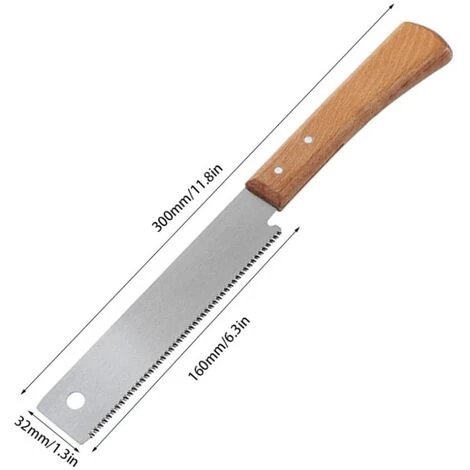 ENLENK Petites Scies à Main Petite Scie à Main à La Main 12 -col -mini Scie Manuelle Avec Dent à Dents Fines Poignée En Bois Pour Bois De Bois Pour Un Usage Industriel 2 ENLENK Petites Scies à Main Petite Scie à Main à La Main 12 -col -mini Scie Manuelle Avec Dent à Dents Fines Poignée En Bois Pour Bois De Bois Pour Un Usage Industriel – Image 2