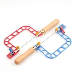 LIFCAUSAL Scie à Fil Manuelle En Acier Allié Cadre En Alliage D'aluminium Scie à Chantourner Scies à Chantourner Scie à Main Outil à Main Bleu 3 Pouces 8 LIFCAUSAL Scie à Fil Manuelle En Acier Allié Cadre En Alliage D'aluminium Scie à Chantourner Scies à Chantourner Scie à Main Outil à Main Bleu 3 Pouces -Outlet Scie à main et lames de scie Store 67837855 4