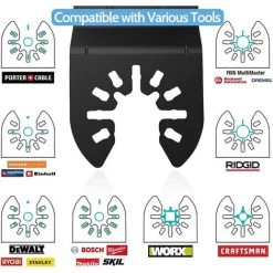 20 Pcs Lames De Scie Oscillantes Pour Bois Kit De 35mm Outil Multifonction Saw Blades Accessoires Kit Lames De Scie Oscillantes Serrage Rapide Pour Bosch Fein Craftsman Ephé -Outlet Scie à main et lames de scie Store 67860647 4