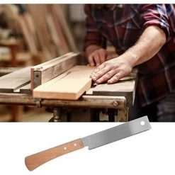 LTS FAFA Petite Scie à Main Scie à Bois 12 Pouces Mini Bois Scie à Traction Domestique Précise Pour L'élagage De Jardin Menuiserie -Outlet Scie à main et lames de scie Store 67894179 5