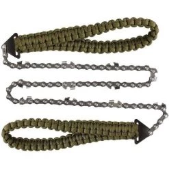 YIENJAOY AGILITY Portatif Tronçonneuse Scie à Main Avec Poignées De Corde Parachute Multifonction Trousse En Nylon Câble Scie